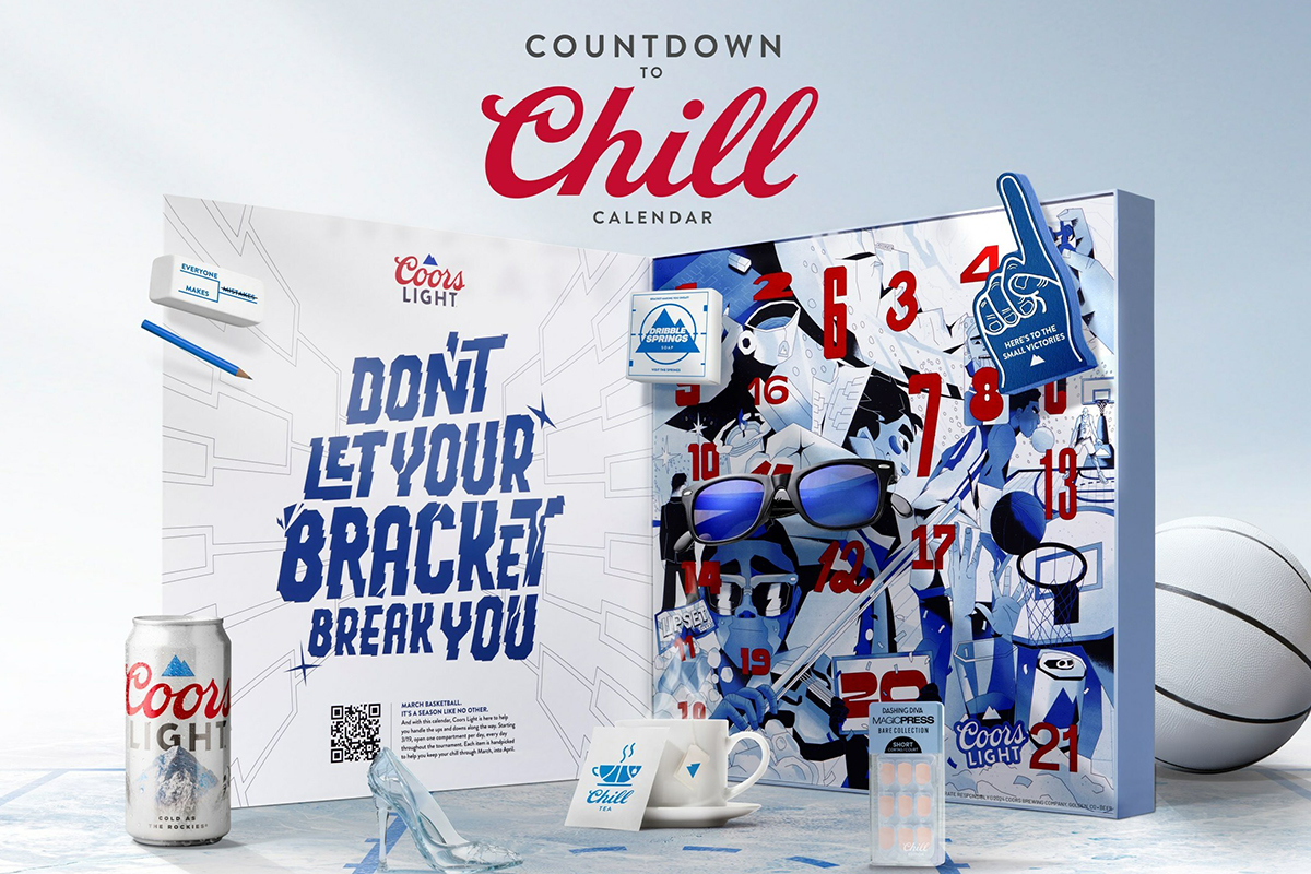 Coors Light March Madness marketing campaign