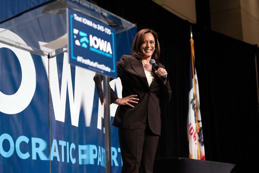 Kamala Harris’ leadership strategy shows how to shift direction