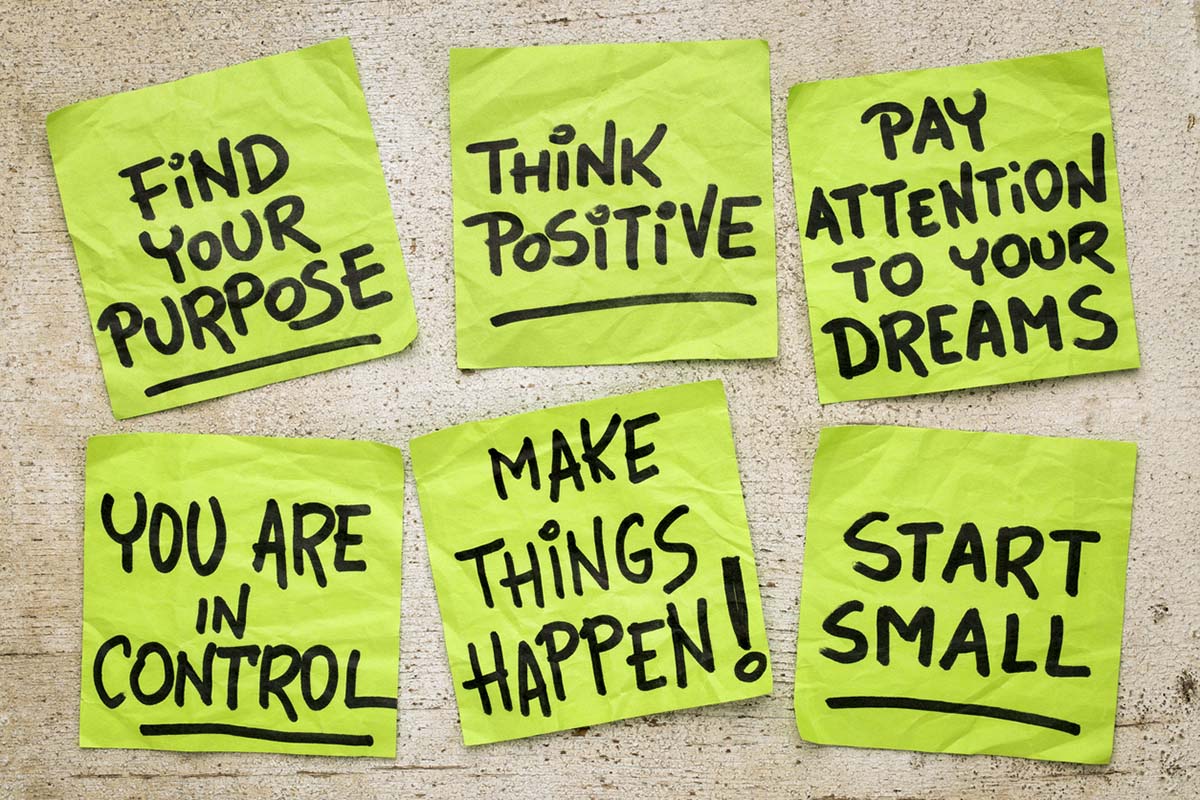 Messages to create a positive environment